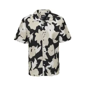 Camisa de lino Aop Only & Sons Trev Lin AOP image-0