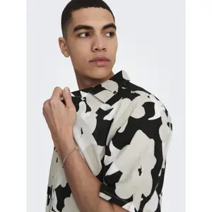 Camisa de lino Aop Only & Sons Trev Lin AOP image-5