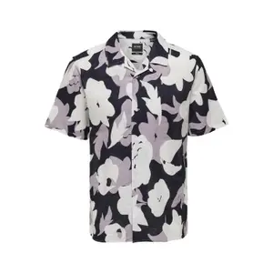 Camisa de lino Aop Only & Sons Trev Lin AOP image-0
