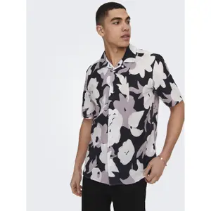 Camisa de lino Aop Only & Sons Trev Lin AOP image-2