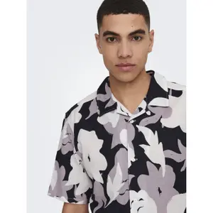 Camisa de lino Aop Only & Sons Trev Lin AOP image-6