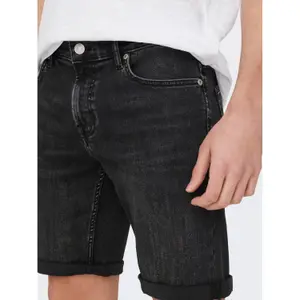 Pantalón corto vaqueros Only & Sons Ply image-4