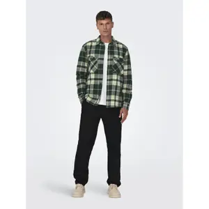 Sobrecamisa de cuadros Only & Sons Milo Life image-2