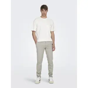 Pantalón chino slim Only & Sons Mark Tap image-1