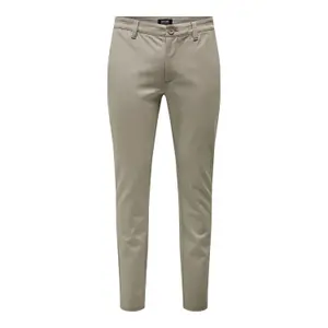 Calças de chino slim-fit-fit Only & Sons Mark Tap image-0