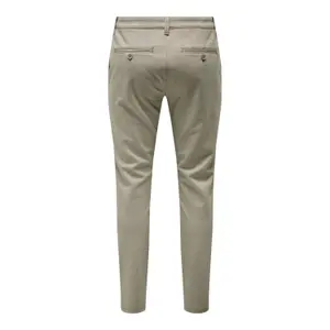 Calças de chino slim-fit-fit Only & Sons Mark Tap image-1