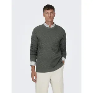Jersey de canalé de 12 filas Only & Sons Kalle image-1