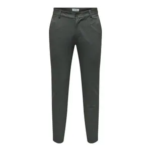 Pantalón chino slim Only & Sons Mark Herringbone image-0