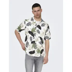 Shirt Only & Sons Wayne Life AOP Viscose image-2