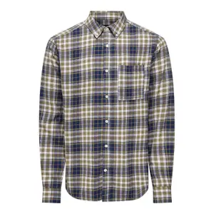 Camisa de manga comprida Only & Sons Ral Check image-0