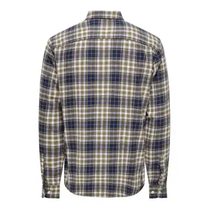 Camisa de manga comprida Only & Sons Ral Check image-1