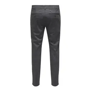 Calças de chino slim-fit-fit Only & Sons Mark Check 020933 image-1