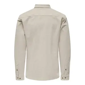 Langarmshirt Only & Sons Michael 18w Reg Cord image-1