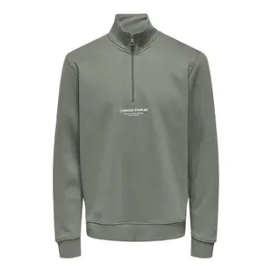 Sweatshirt 1/2 zip Only & Sons Curated image-0