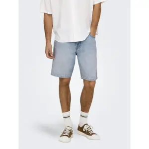 Denim Shorts Only & Sons Edge image-2