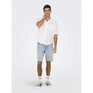 Denim Shorts Only & Sons Edge image-1