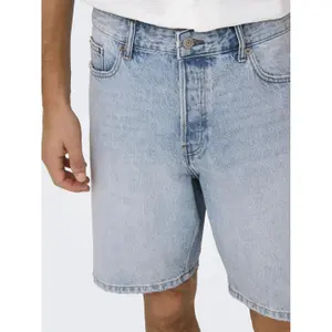 Denim Shorts Only & Sons Edge image-4