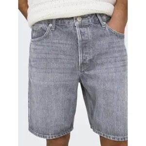 Denim Shorts Only & Sons Edge image-4