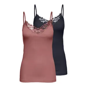 Camiseta de tirantes mujer Only Kira (x2) image-0