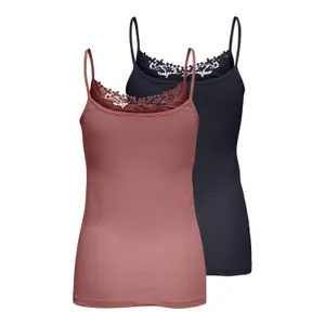 Camiseta de tirantes mujer Only Kira (x2) image-5