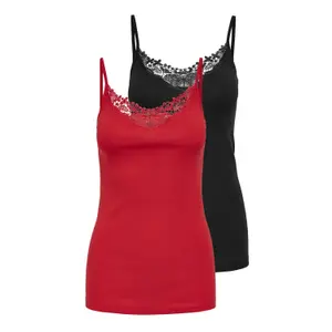 Camiseta de tirantes mujer Only Kira (x2) image-0
