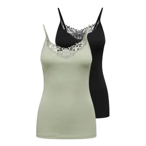 Camiseta de tirantes mujer Only Kira (x2) image-0