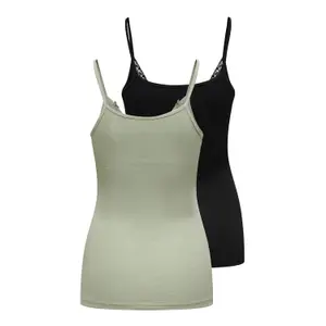 Camiseta de tirantes mujer Only Kira (x2) image-3