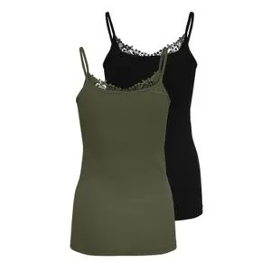 Camiseta de tirantes mujer Only Kira (x2) image-2