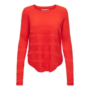 Camisola de malha estruturada para mulheres Only Onlcaviar image-0