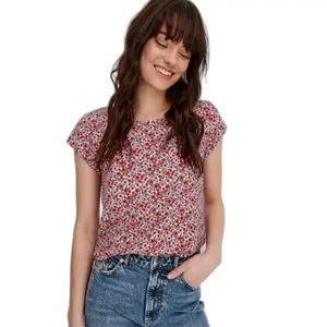 Kurzarm-T-Shirt, Damen Only onlvic image-2