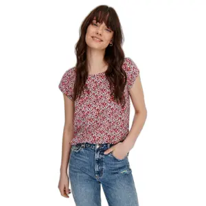 Kurzarm-T-Shirt, Damen Only onlvic image-3