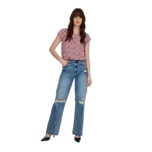 Kurzarm-T-Shirt, Damen Only onlvic image-5