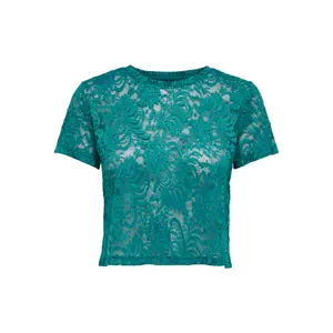 Kurzärmeliges Damen-Crop-Top Only onlalba image-0