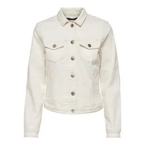Jeansjacke Pim-Kragen Damen Only Onltia image-0