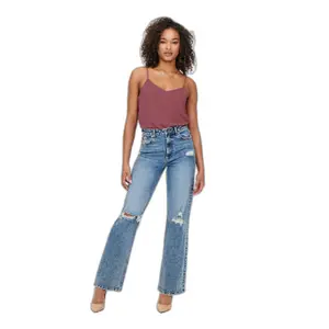 Camiseta de tirantes tejida para mujer Only Moon image-4