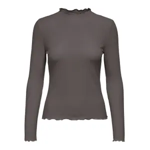 Camiseta de cuello alto para mujer Only Emma image-0