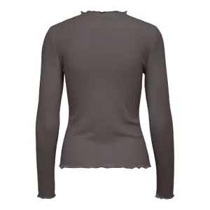 Camiseta de cuello alto para mujer Only Emma image-2