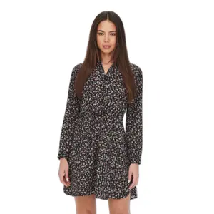 Robe tunique col en V manches longues femme Only Onlcory image-1