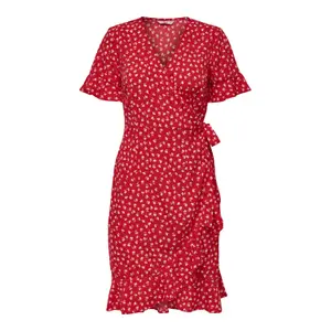 Robe portefeuille tissé femme Only Olivia image-0