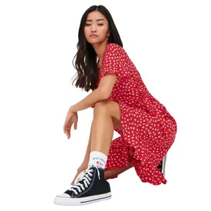 Robe portefeuille tissé femme Only Olivia image-4