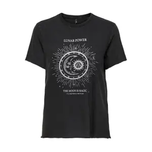 T-shirt de mulher Only Lucy Life Reg image-0