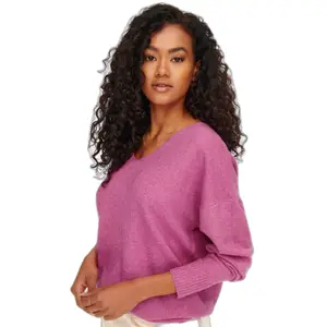 Pullover col en V femme Only Onlrica life image-4