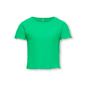 Girls' scoop-neck T-shirt Only Nella image-0