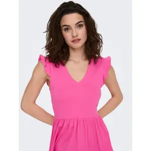 Vestido de mulher desgrenhado Only May image-4