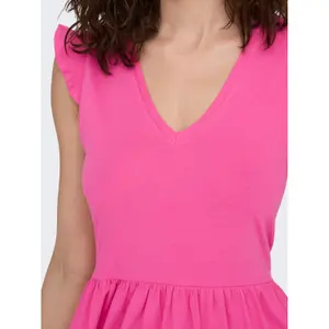 Vestido de mulher desgrenhado Only May image-5