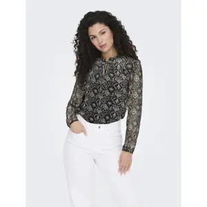 Long sleeve blouse for women Only Ditsy image-1