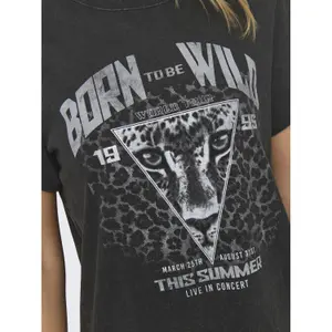 Vestido camiseta mujer Only Lucy Life image-5
