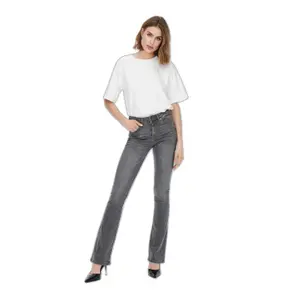 Calças de ganga femininas de meia-tigela Only Onlblush tai0918 image-1