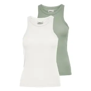 Camiseta mujer Only Lindsay (x2) image-0
