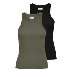 Camiseta mujer Only Lindsay (x2) image-0